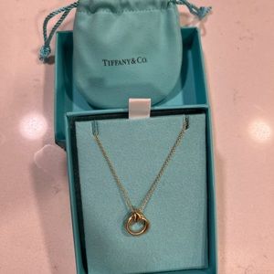 Tiffany & Co 18K rose gold Paloma’s mini pendant and chain